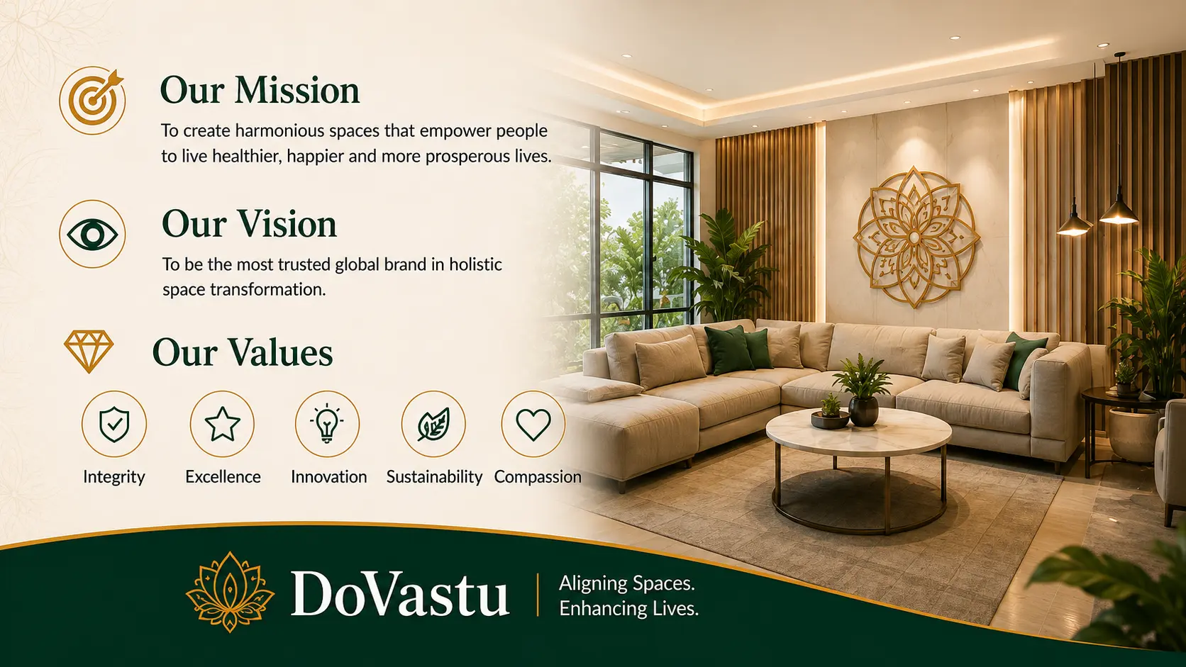 DoVastu mission vision and values for scientific Vastu consultancy